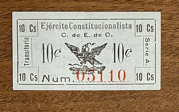Puebla.10Cents.1915