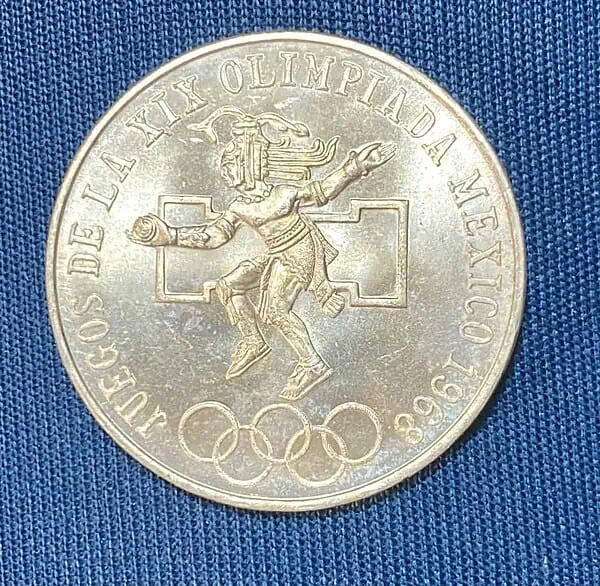 Mexico Olímpica 25Pesos 1968