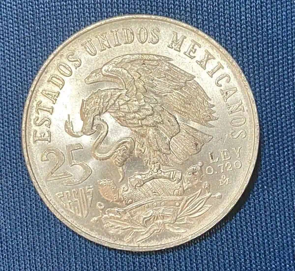 Mexico Olímpica 25Pesos 1968 - Image 2