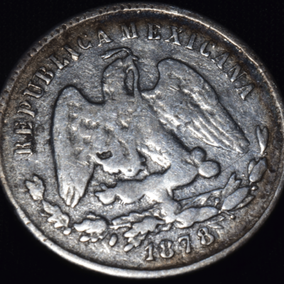 25 Centavos Zacatecas 1878