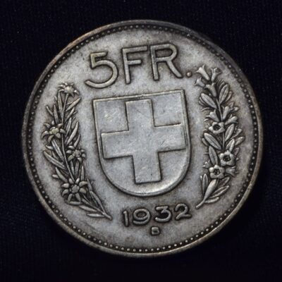 5 Francos Suizos 1932