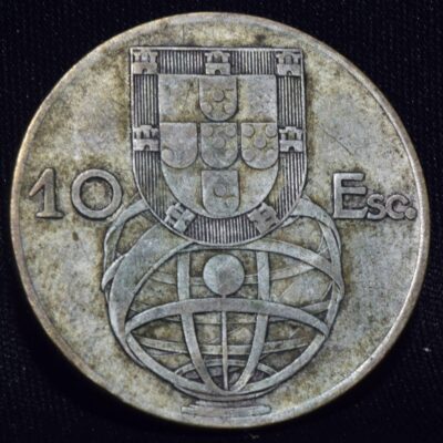10 escudos Portugal 1954