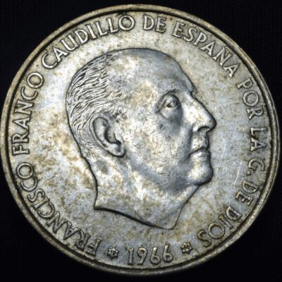 100 pesetas España 1966