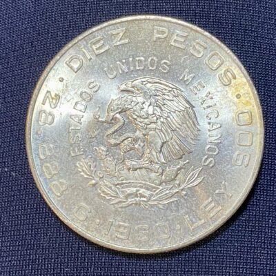 Mexico.10Pesos.1960