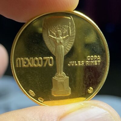 Medalla Mundial Fútbol 1970