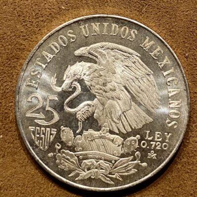 Mexico.25Pesos.1968