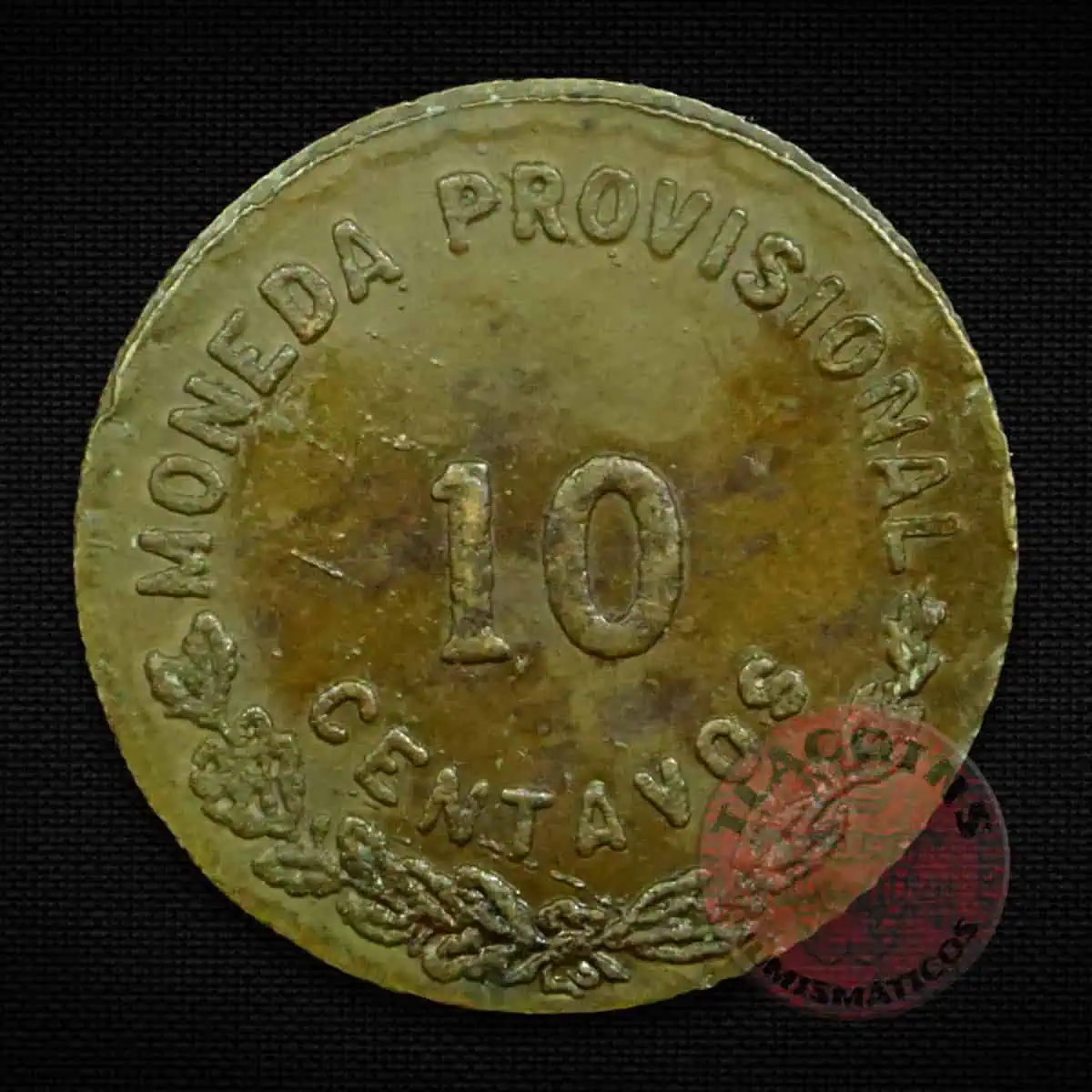 Mexico.10 cent.1915 - Image 2