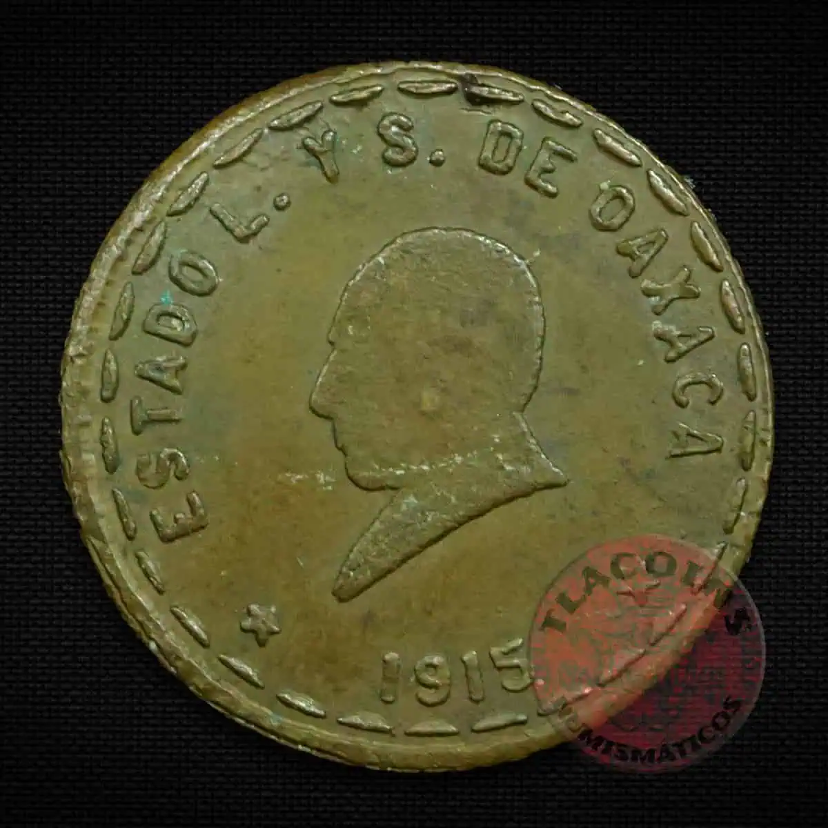 Mexico.10 cent.1915
