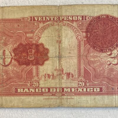 Banco.De.Mexico.20Pesos.1934
