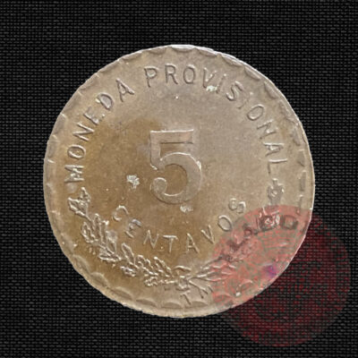 Mexico. 5 centavos. 1915