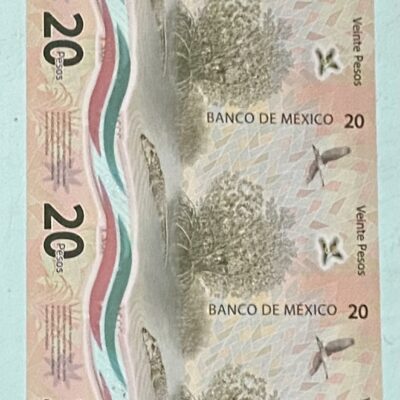 Mexico.20Pesos.2021.Tira.de.5.piezas