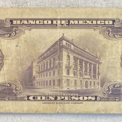 Banco.De.Mexico.100Pesos.1940