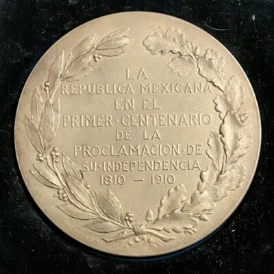 Medalla.Centenario.1810-1910.Tiffany&CO.Plata