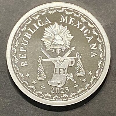 Medalla.Oaxaca.60Pesos.Oro.2023