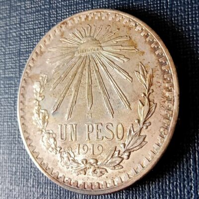 1 Peso 1919 Brillo original – fecha clave