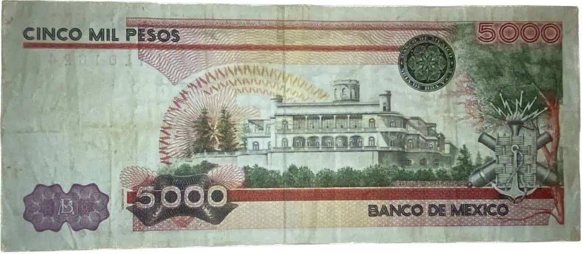 Mexico. 5000 pesos.1983 - Image 2