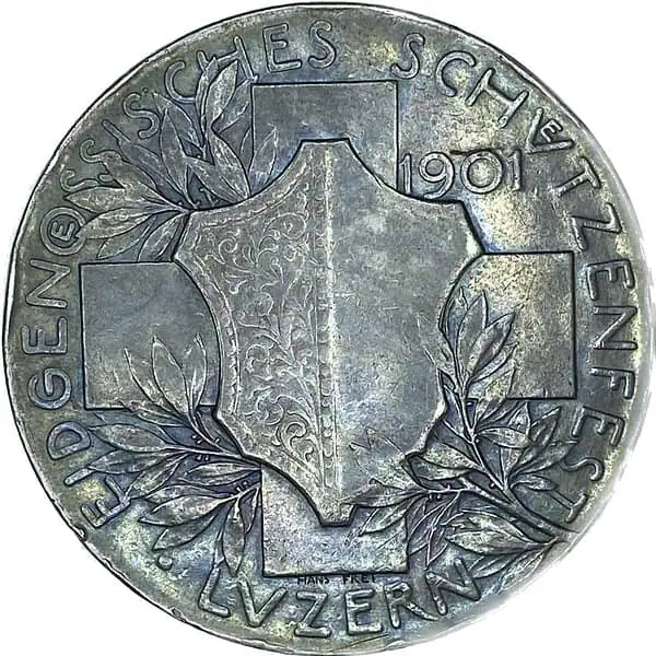 Suiza. Helvetia. 1901 - Image 2