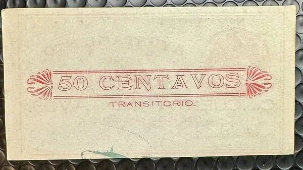 Zitacuaro.50Cents.1915 - Image 2