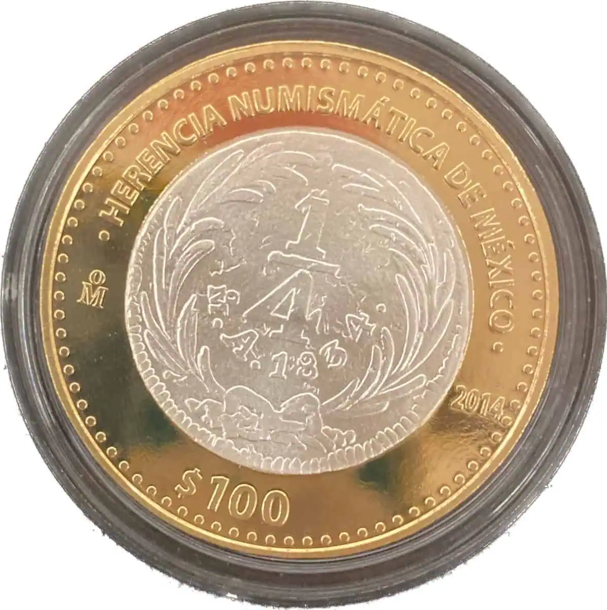 Mexico. Herencia numismática serie IV. 2014 - Image 5