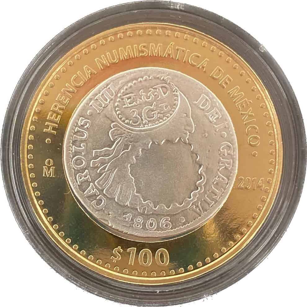 Mexico. Herencia numismática serie IV. 2014 – Cenumex