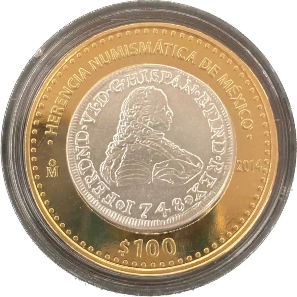Mexico. Herencia numismática serie IV. 2014 - Image 9