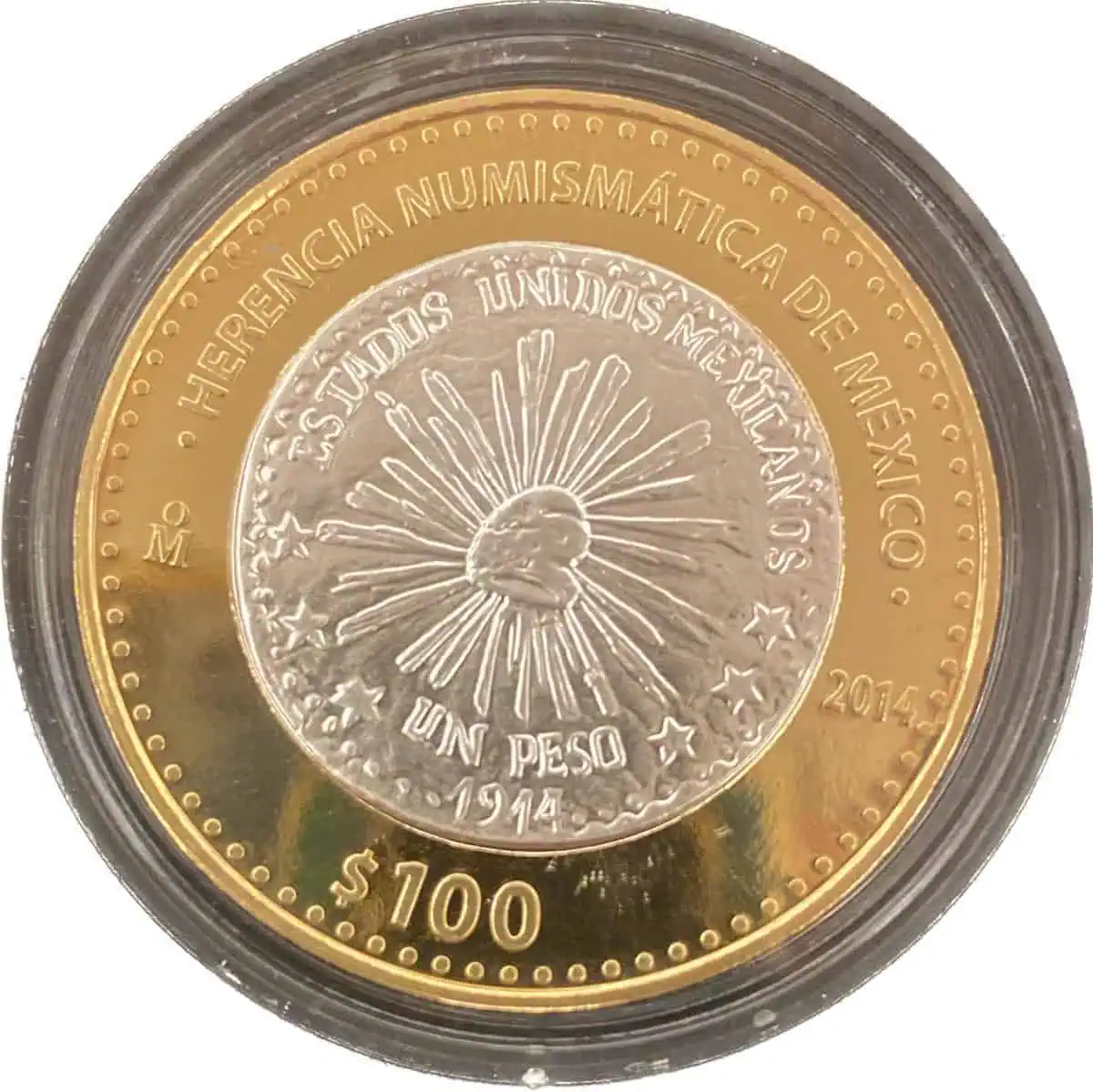 Mexico. Herencia numismática serie IV. 2014 - Image 10
