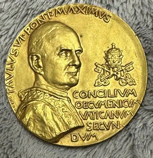 MEDALLA.VATICANO.PABLO VI.1964