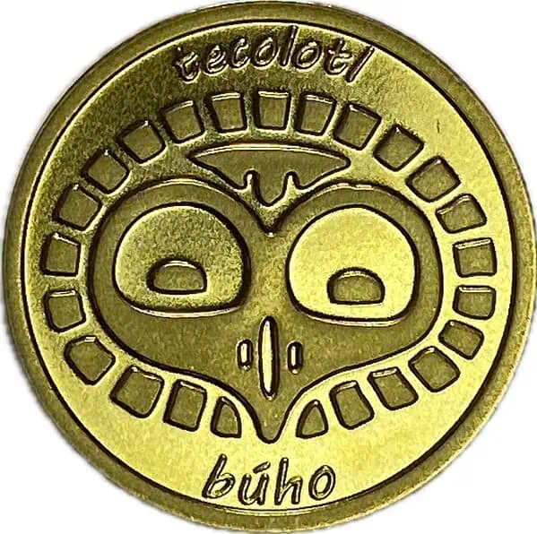 Mexico. Sello Prehispánico.Búho
