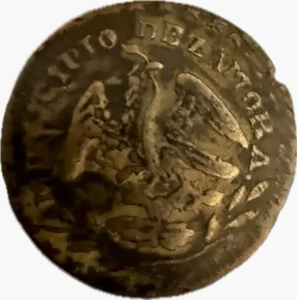 Zamora.Michoacán.1/8Real.1859 - Image 2