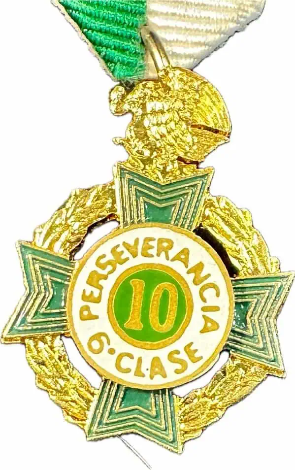 México.Condecoración.Perseverancia.1985.miniatura - Image 2