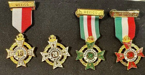 México.Condecoraciones.Perseverancia