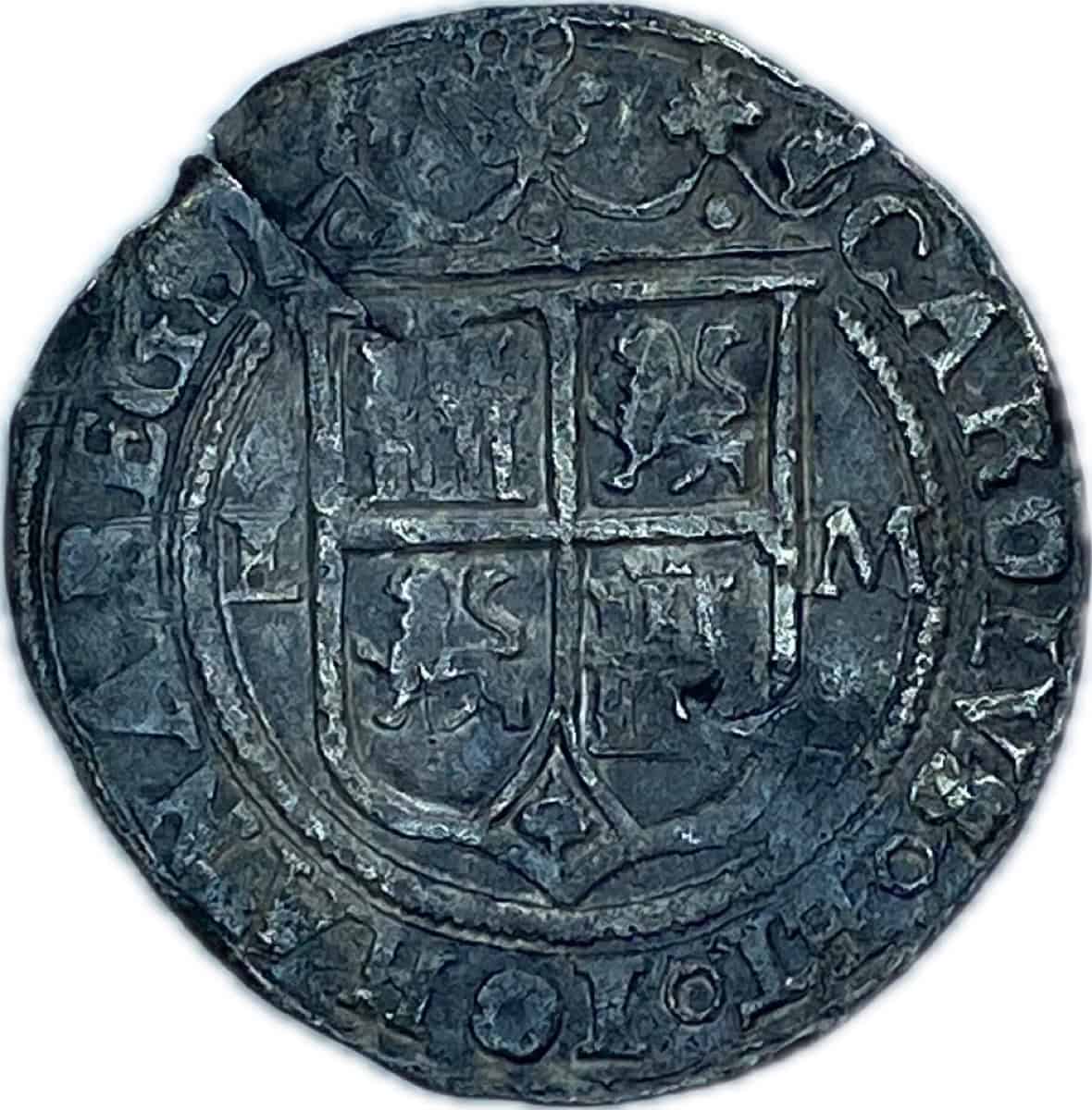 Mexico. 1 real. Carlos y Juana - Image 2