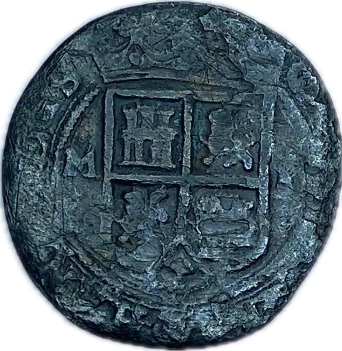 Mexico. 1 real. Carlos y Juana - Image 2