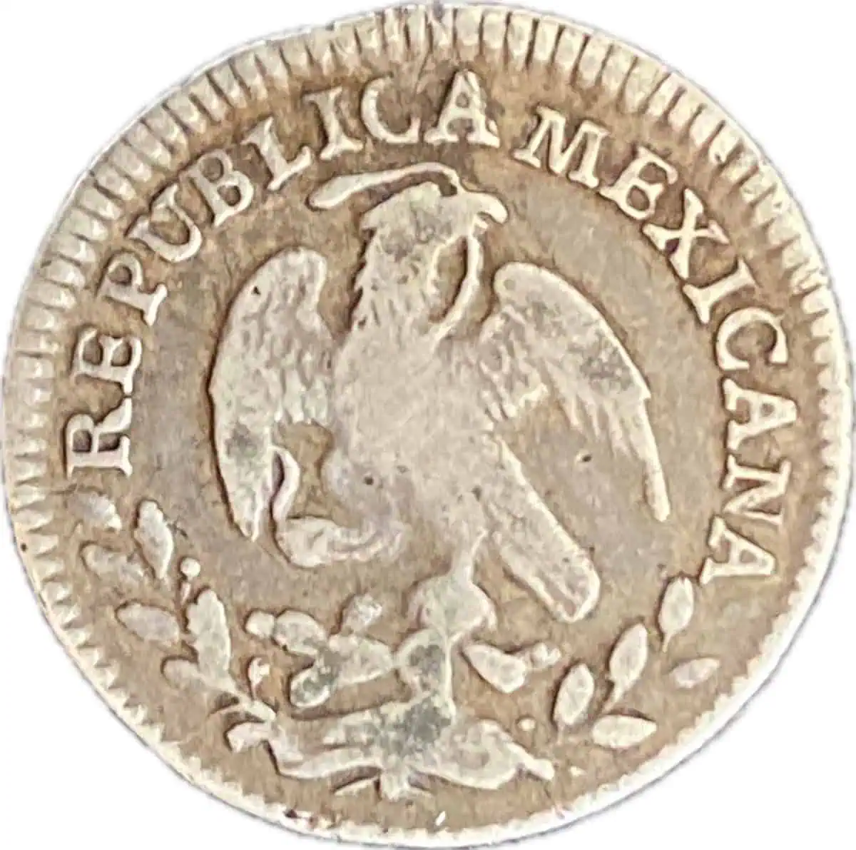 Mexico. medio real. 1845 - Image 2