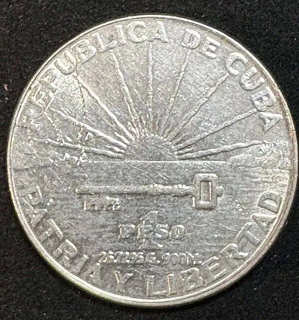 Cuba 1 peso Plata 1953