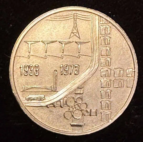 Medalla Mexico 1973 Banobras - Image 2