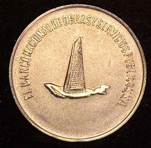 Medalla Mexico 1973 Banobras