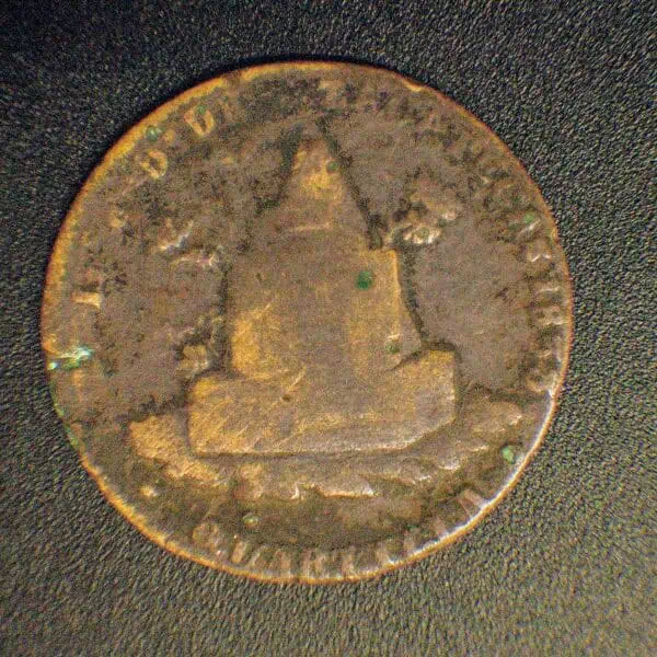 1/4 de Real 1833 Zacatecas - Image 2