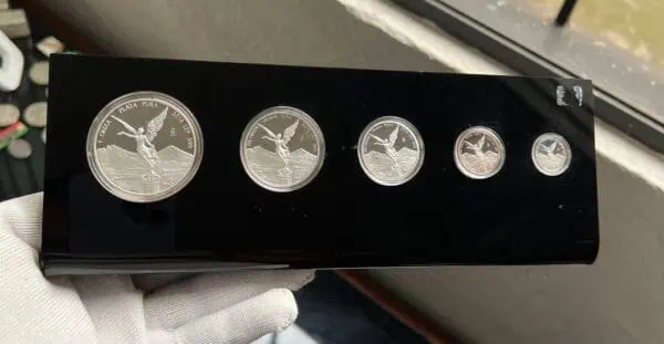 set de onzas proof 2018