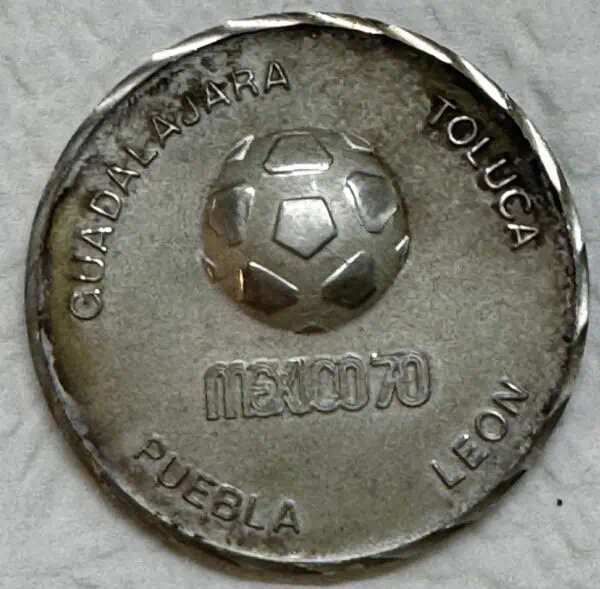 Medalla Campeonato Mundial México 1970 - Image 2