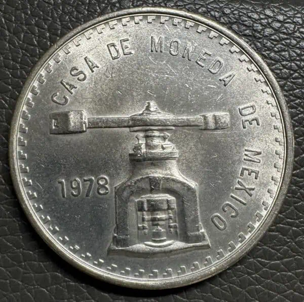 México 1 Onza Troy 1978 año muy escaso