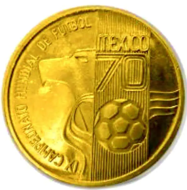 Medalla IX Campeonato Mundial de Fútbol México 1970