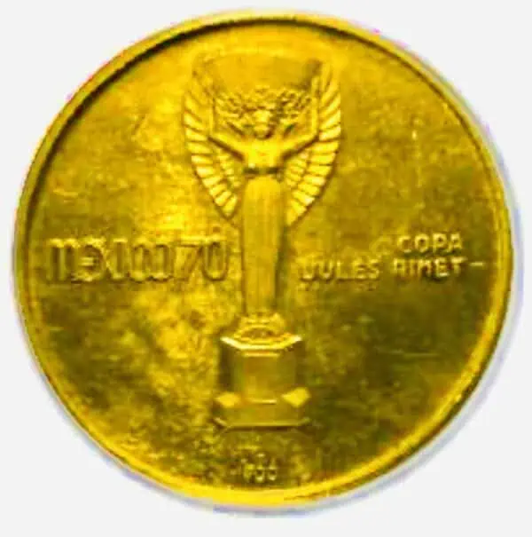 Medalla IX Campeonato Mundial de Fútbol México 1970 - Image 2