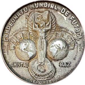 Medalla Campeonato Mundial de Fútbol México 1970