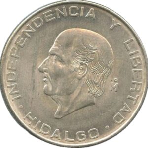 México 5 pesos 1956 Hidalgo