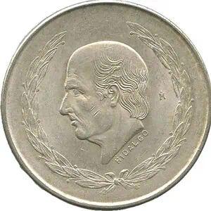 México 5 Pesos 1952 Hidalgo
