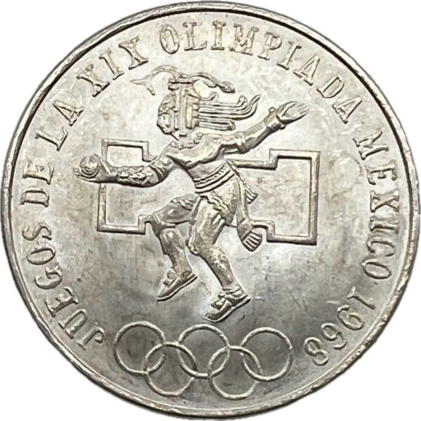 México 25 pesos 1968 Olímpica