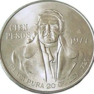 México 100 pesos 1977 Morelos