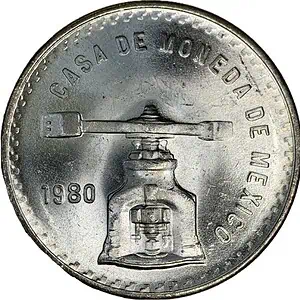 México 1 Onza Troy 1980