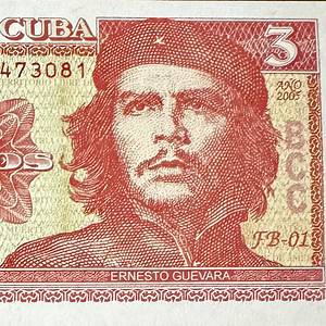 Cuba 3 pesos 2005